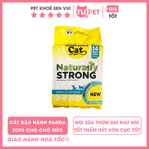 Cát đậu nành Tofu Panda 7L / 2.4kg
