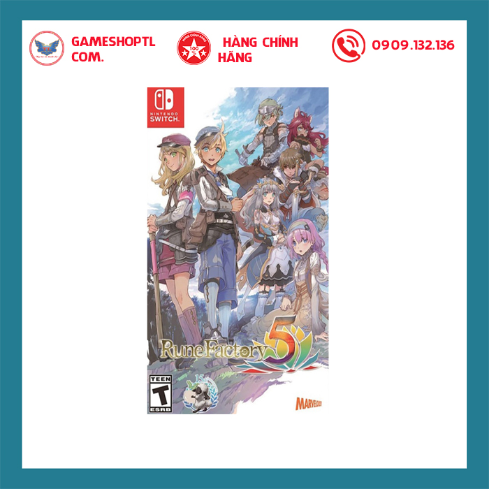 Game Rune Factory 5 Cho Nintendo Switch