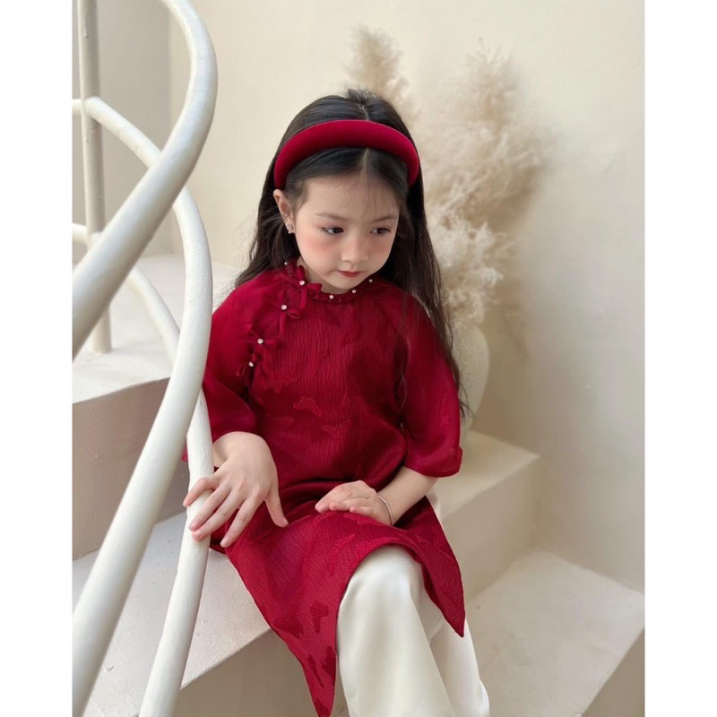 Set áo dài cách tân cho mẹ hoặc cho bé