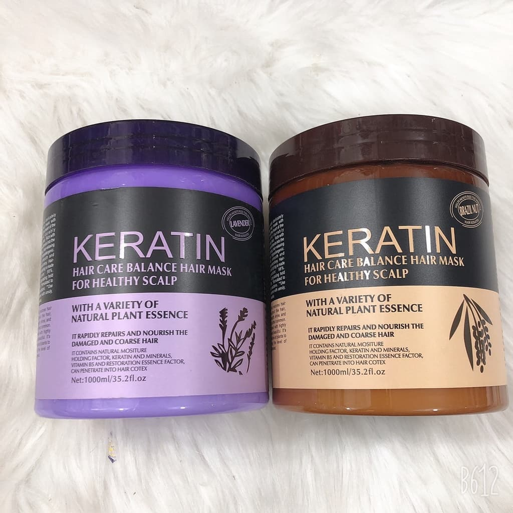 Kem hấp tóc, ủ tóc Keratin Hàn Quốc 1000 ml