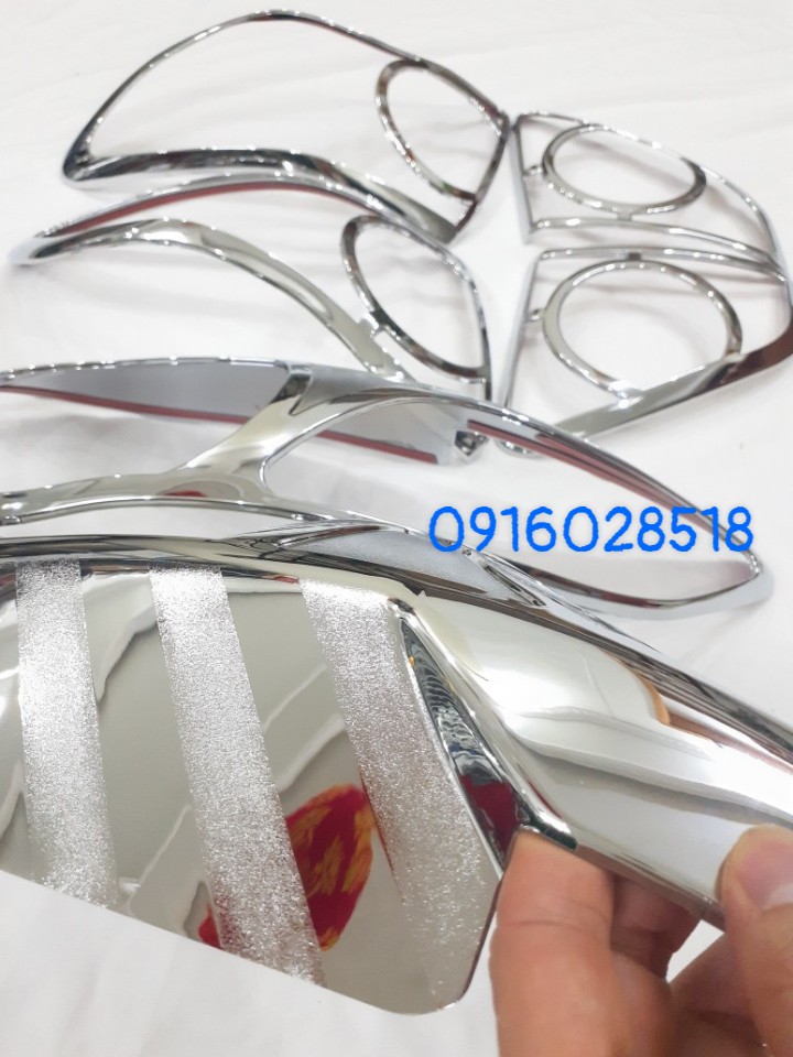 Op den Altis 2008 2009 2010 2011 2012 2013 Bộ 2 ốp đèn Pha mạ Crom