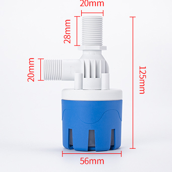1/2 inch Van phao nước Tắt Van chiết rót tự động Ngăn chứa nước Dừng quá đầy