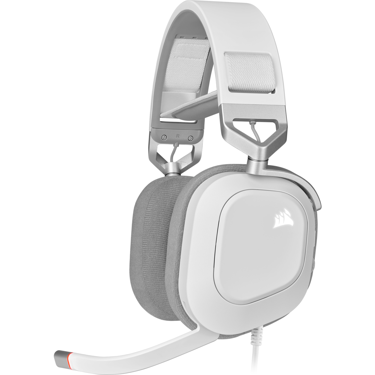 Corsair HS80 RGB Wireless Premium Gaming Headset With Spatial Audio (Black  / White) | Lazada Singapore