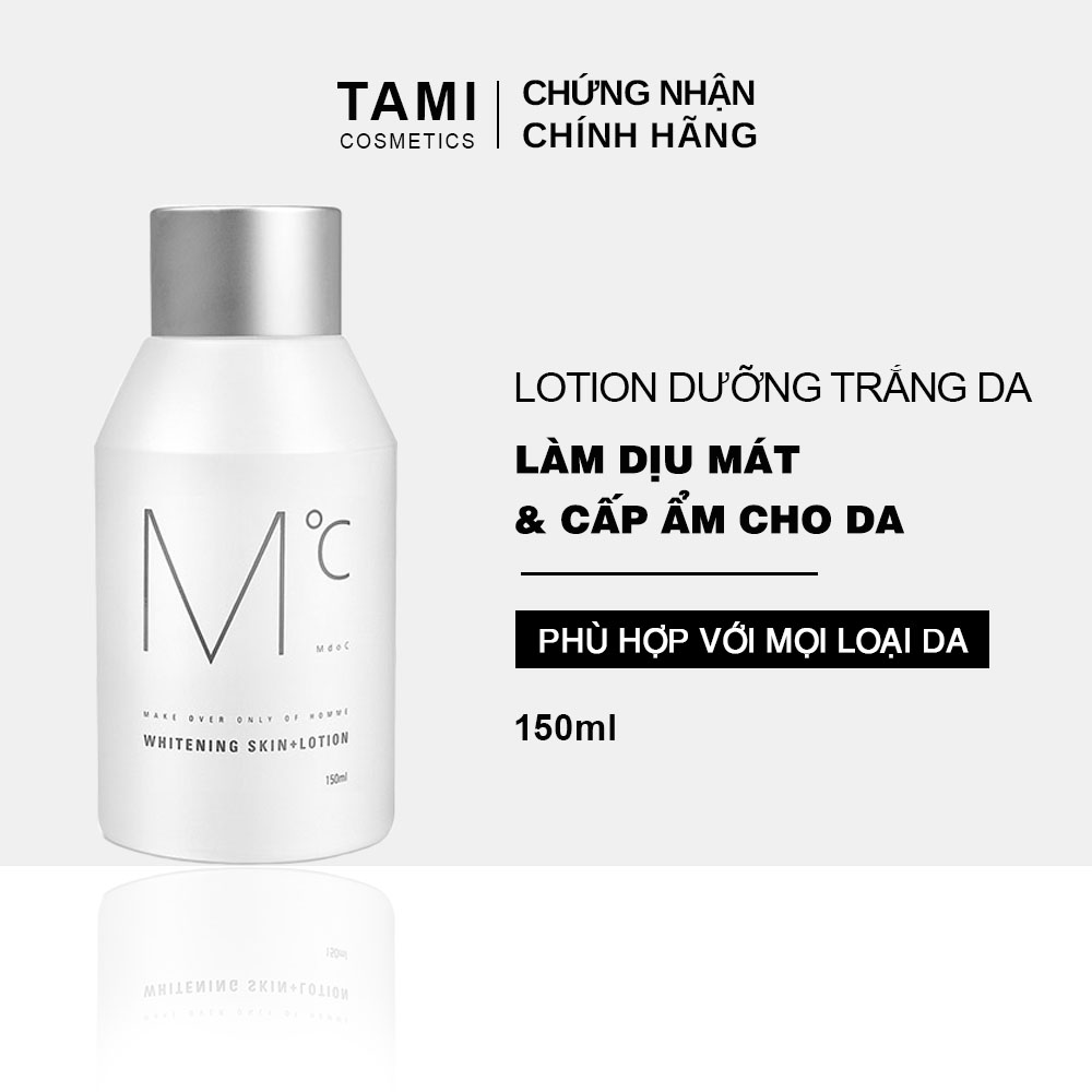 Lotion dưỡng trắng dành cho nam MdoC Whitening Skin+Lotion TM-MLT02 thumbnail