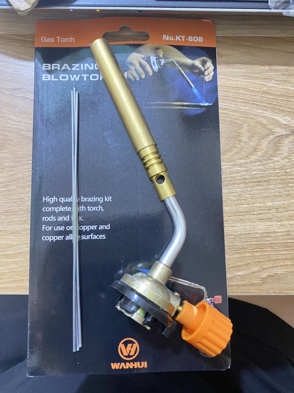 Đầu khò ga 1 ống đồng hàn quốc