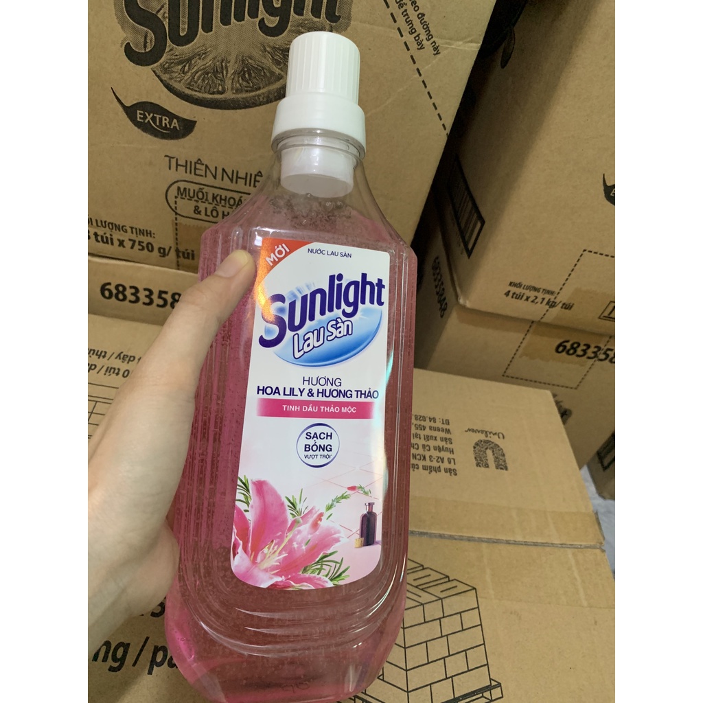 Combo 2 Chai Nước Lau Sàn Sunlight (1kg/chai)
