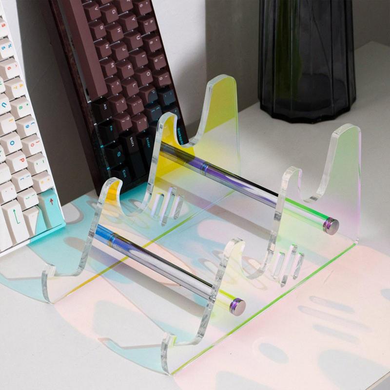 Keyboard Shor Rack 【Salt & Story】Keyboard Display Stand Stable Acrylic Keyboard Support ...