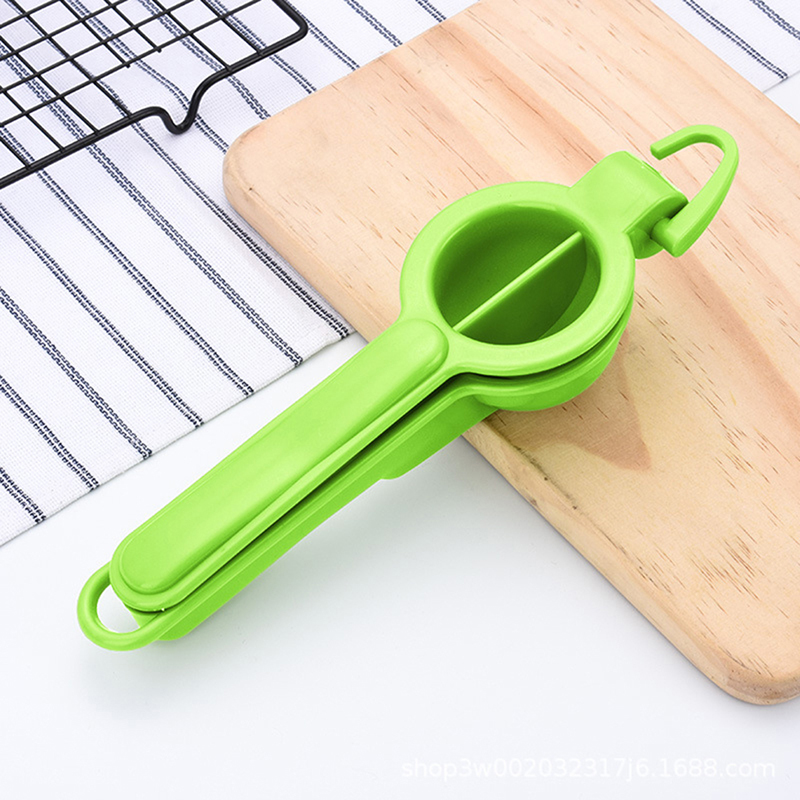 Maoyuanxing 1Pc Plastic Lemon Clip Kitchen Thickening Manual Fruit Juicer Mini Squeezer