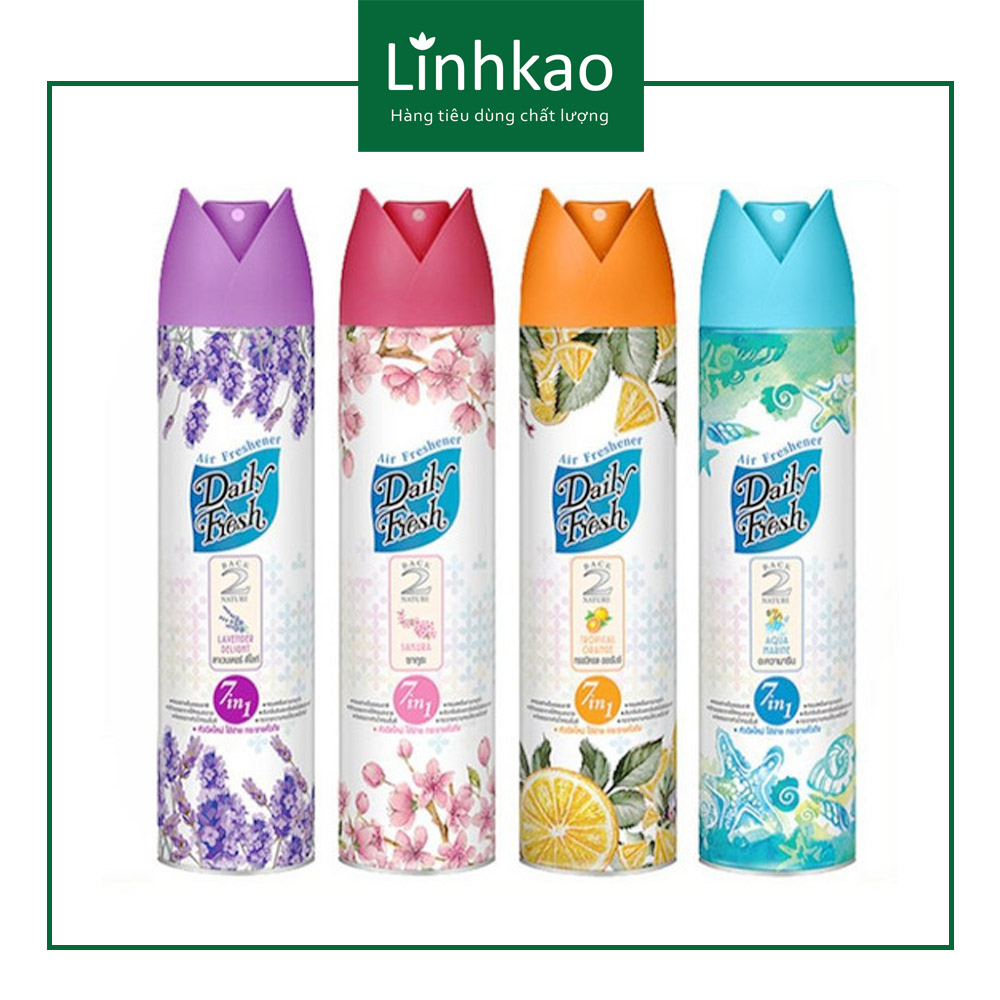 XỊT PHÒNG DAILY FRESH THÁI LAN 250ML