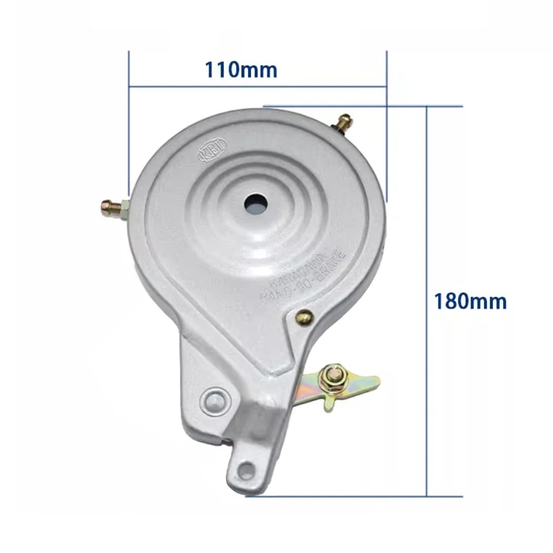 【Factory-direct】 90mm City Bike Drum Brakes Rear Band Brake Assembly Bike Rear Axle Brake.