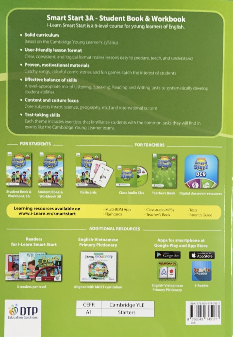 Sách - dtpbooks - i-Learn Smart Start 3A Student Book & Workbook (Revised Edition)