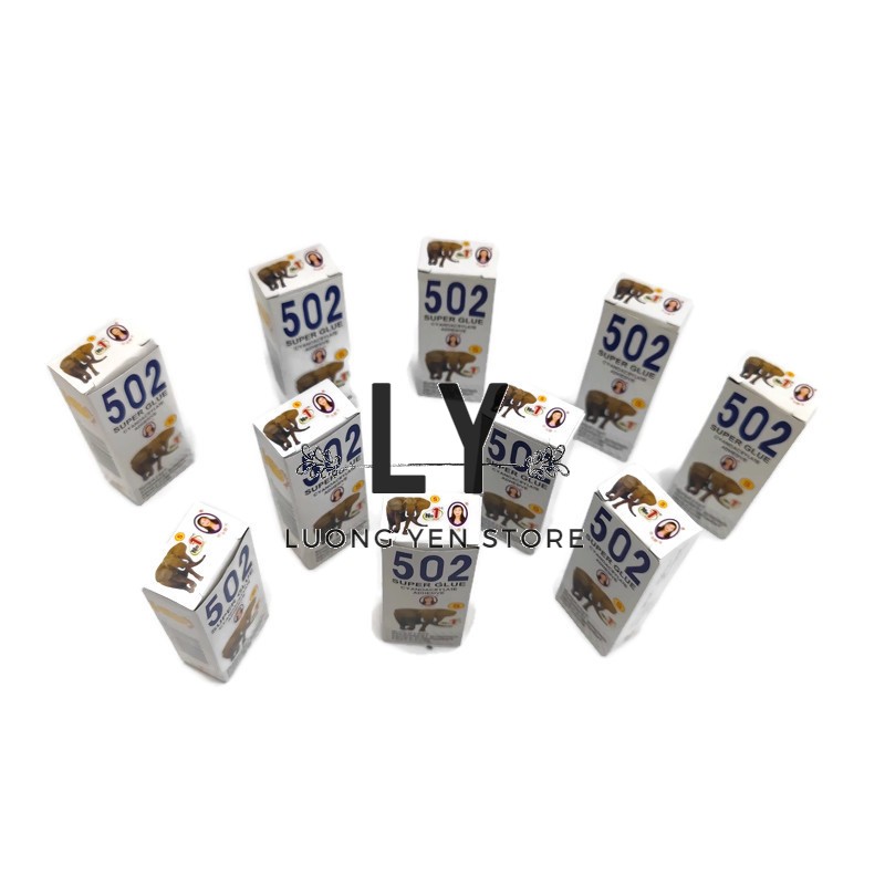 【Combo 10 chai】keo dán sắt , gỗ ,... đa năng con voi 502