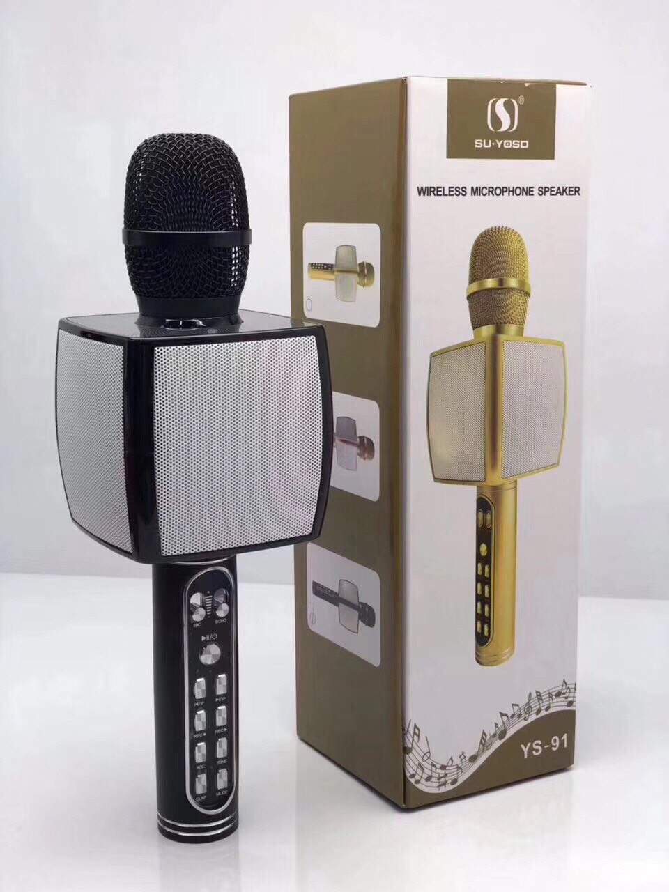 [Micro karaoke] Mic Hát bluetooth - Micro Karaoke Bluetooth YS-91_Micro Karaoke Bluetooth Không Dây , Mic YS91 Bluetooth , Míc Karaoke Gia Đình , Micro Hát Karaoke Cực Hay YS-91 3 in1 , Tích Hợp Loa Bluetooth , Âm Thanh Cực Đỉnh. BH 12T