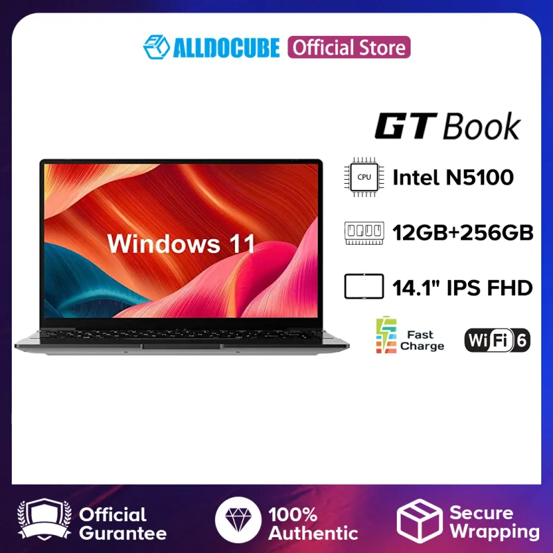 ภาพสินค้าAlldocube GT Book 14นิ้ว CPU Intel N5100 WiFi6 12GB RAM 256GB SSD Notebook laptop computer Blth 5.1 จากร้าน Alldocube Official Store บน Lazada ภาพที่ 1