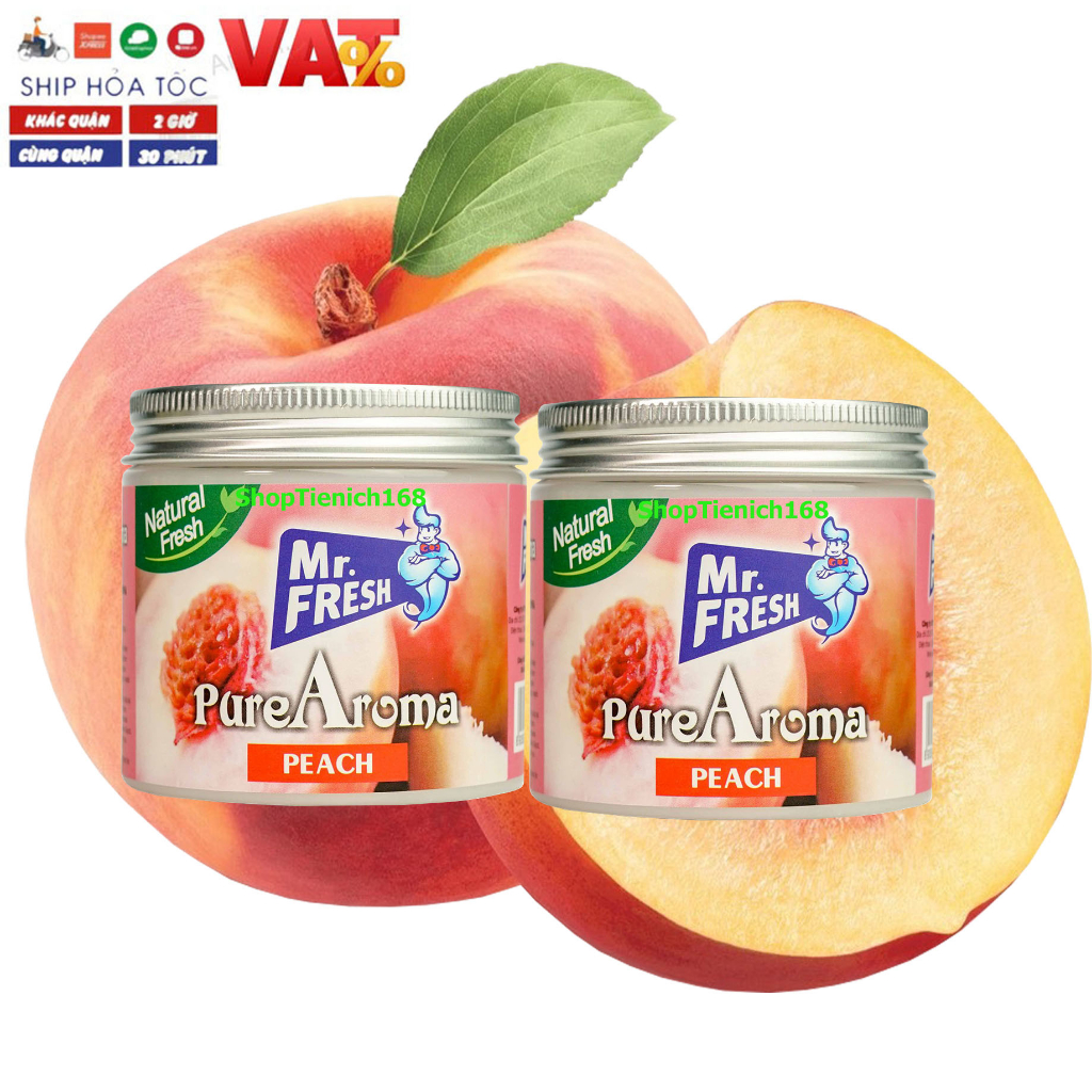 Bộ 2 sáp thơm phòng khử mùi pure aroma 230g nhiều hương