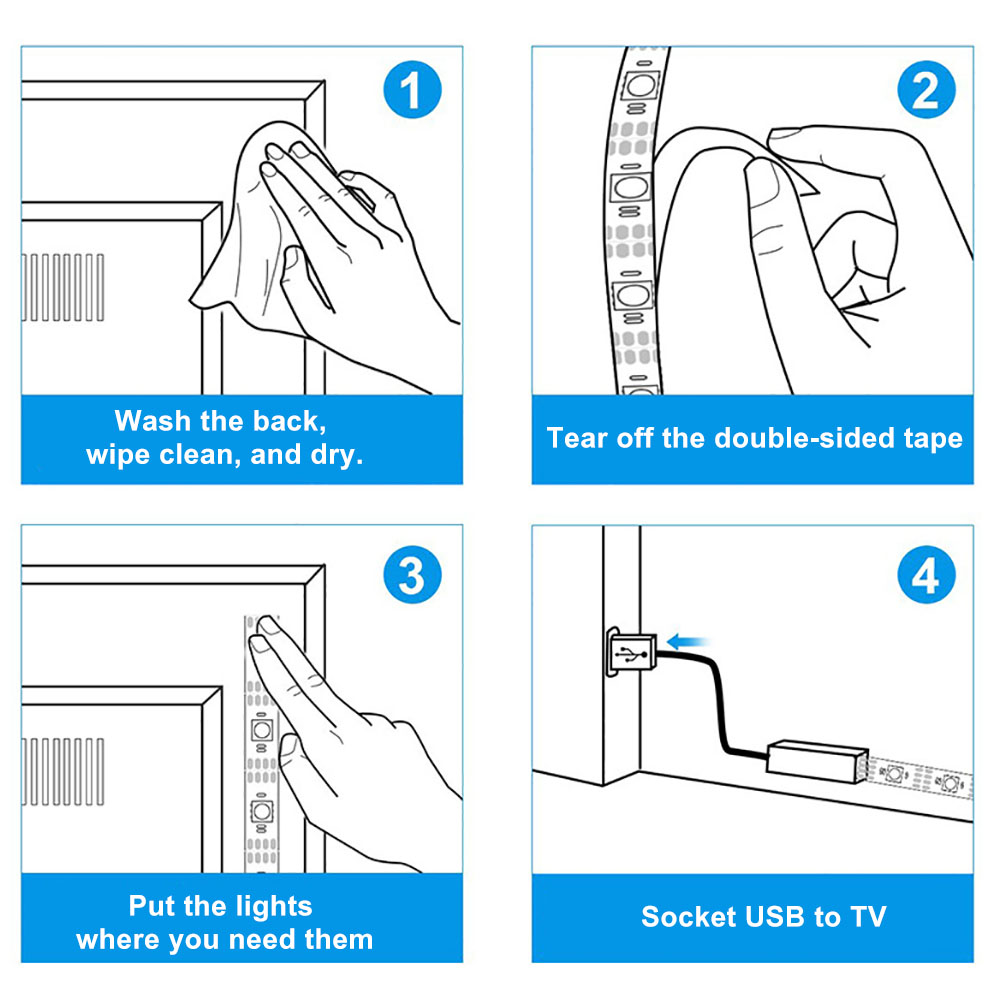 5m%20Led%20Strip%20Usb%202835%205v%20Flexible%20Led%20Lamp%20Tape%20Ribbon%20Rgb%20Tv%20Desk%20Screen%20Backlight%20Usb%20Cable%20-%20Image%206