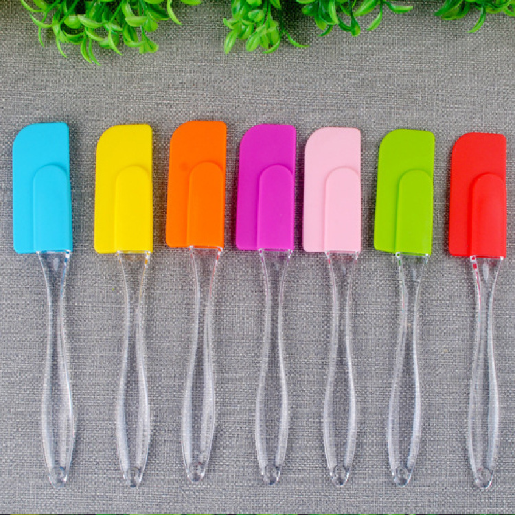 Dụng Cụ Làm Bánh Cây Trộn Và Vét Bột Silicon Mềm ( màu ngẫu nhiên)