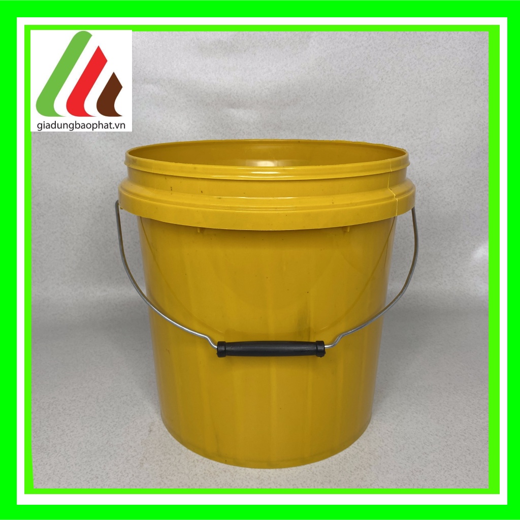 Thùng xô nhựa dân dụng Bảo Phát 10L- 18L chất lượng dày dặn chắc chắn - không nắp