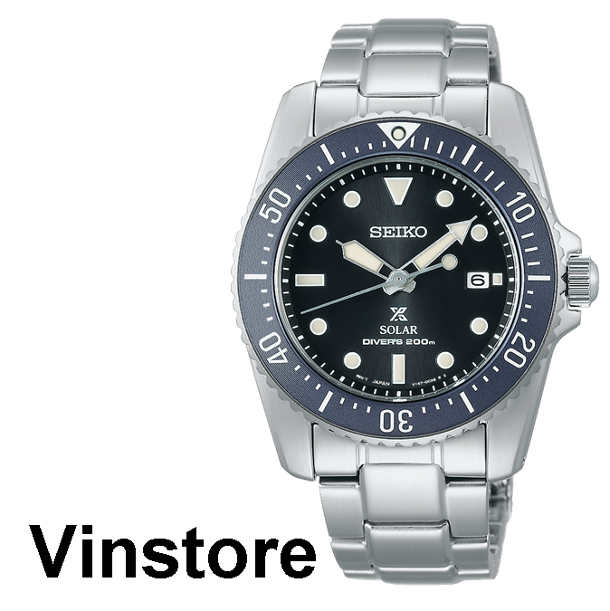 [Vinstore] Seiko SNE569 Prospex Solar Diver's 200M Compact Scuba Stainless  Steel Men Watch SNE569P1 SNE569P | Lazada Singapore