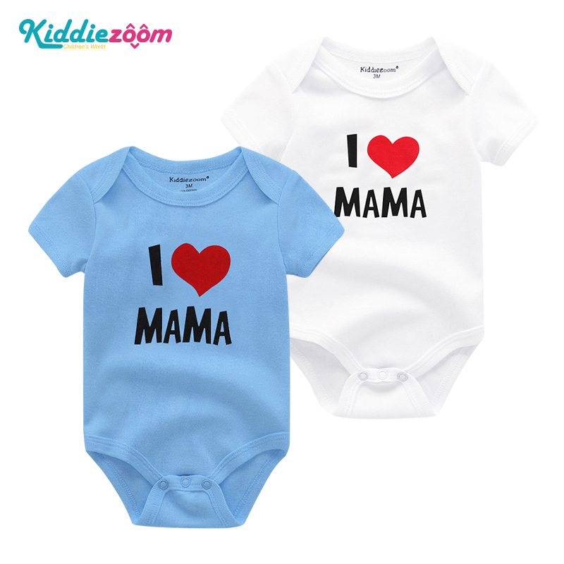Kiddiezoom 2pcs Summer Baby Romper newborn clothes