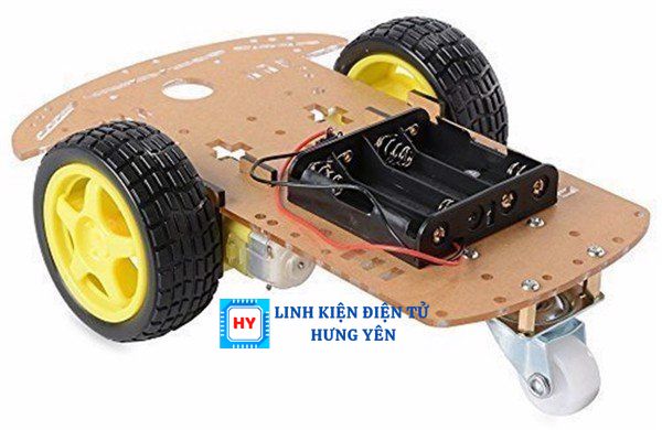 Bộ Khung Xe Robot 3 Bánh Mica