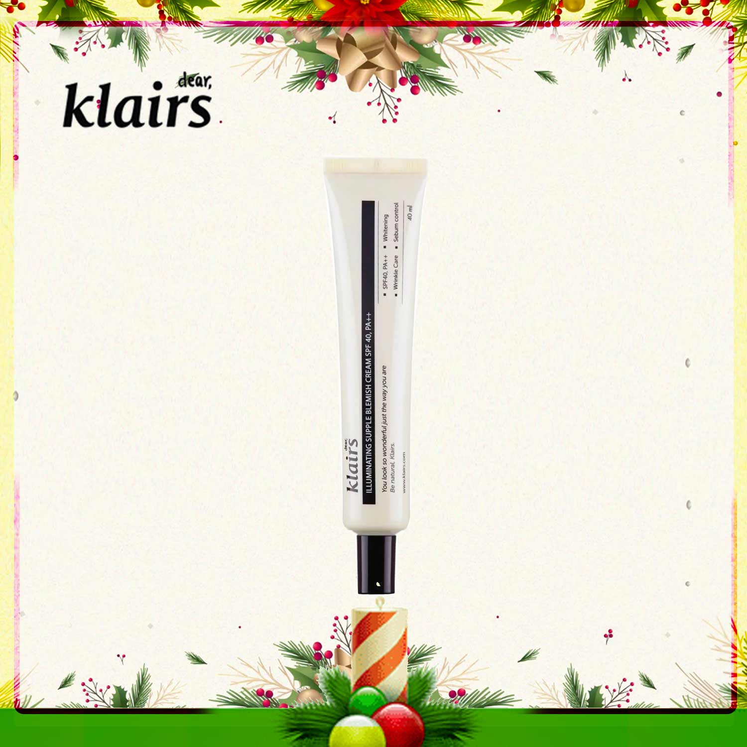 [KLAIRS] Illuminating Supple Blemish Cream | Korean | K-beauty | Essense | Serum | authentic | rich | cosmetic | fundamental | base | basic | makeup | calming | skin care | top | best | Store Pickup A