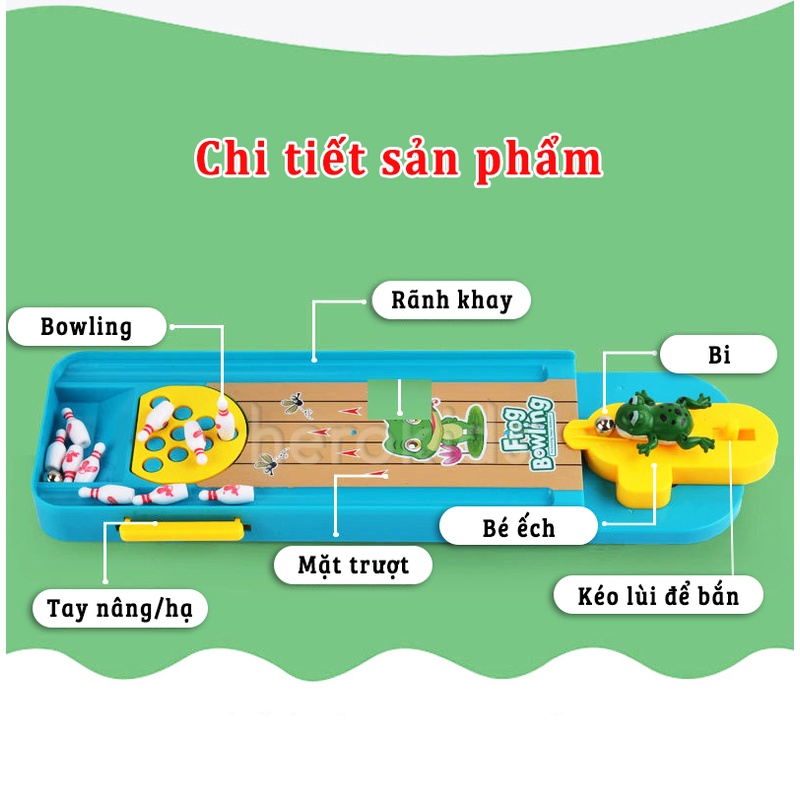 Bowling cho bé, bộ đồ chơi bowling mini cho trẻ em