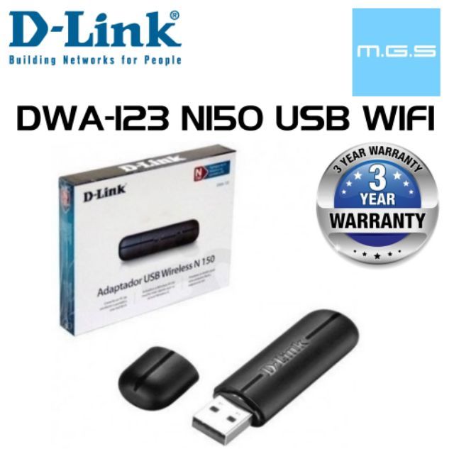 Bộ Thu Sóng Usb WiFi DLink DWA 123