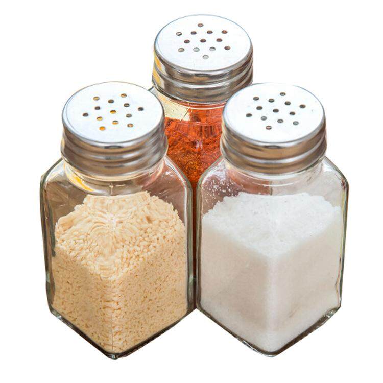 Kitchenware Glass Seasoning Bottle BBQ Seasoning Bottle Sealed Jar Salt Pepper Shaker. 