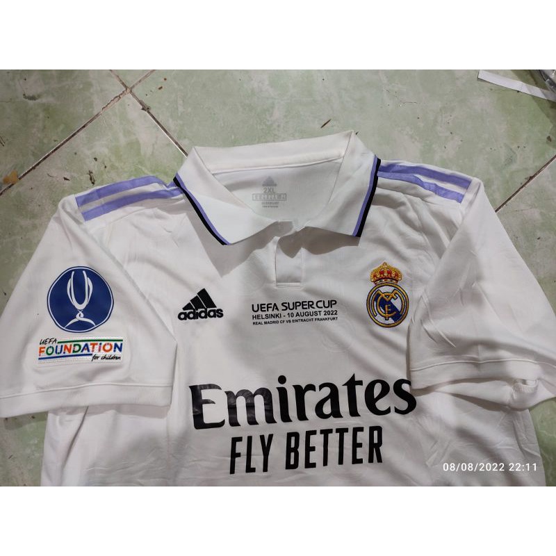 real madrid jersey with patches