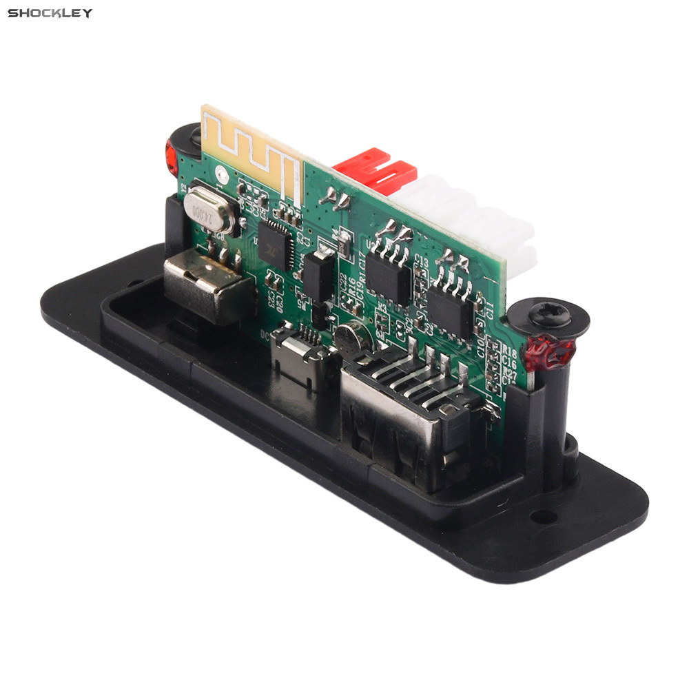 Shockley Bluetooth MP3 giải mã Hội Đồng Quản Trị 5V bluetooth không dây âm thanh từ xa mô-đun Hỗ trợ TF thẻ FM Đài phát thanh cho loa