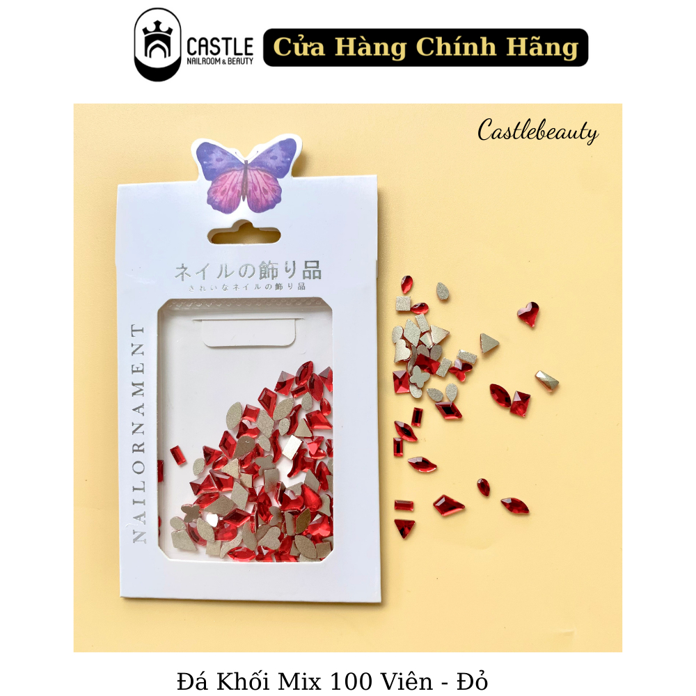 Đá Khối Nail Mix 100 Viên