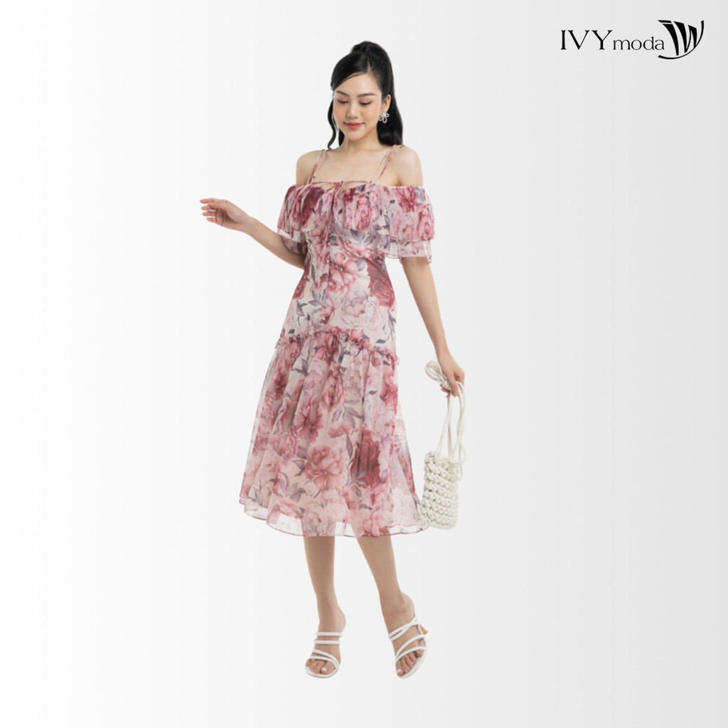 Đầm voan đuôi cá IVY moda MS 48T0211