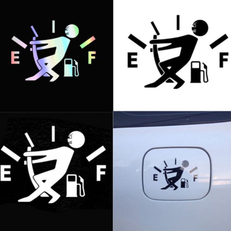 Side Sticker Empty Empty Petrol Cap Fuel Tank Vinyl Car Side Sticker Decal Graphic ...