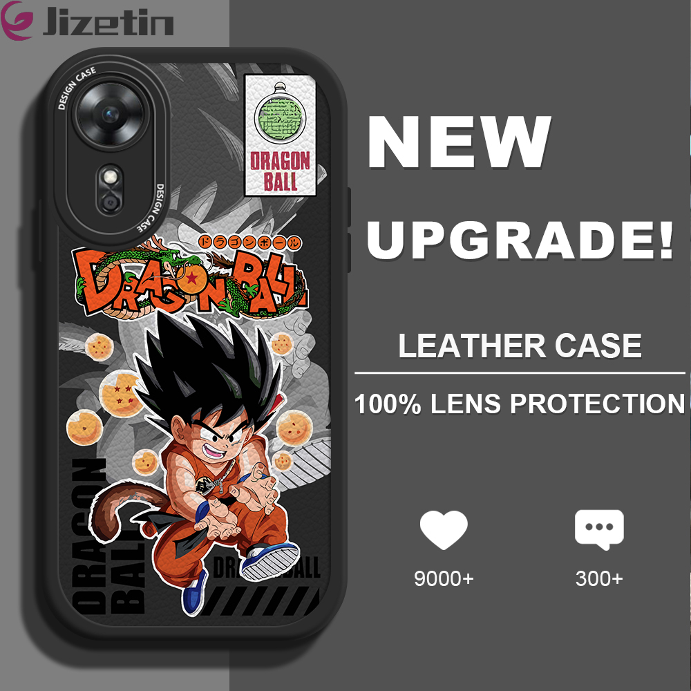 Jizetin%20for%20OPPO%20A17%20A17K%20Back%20Cover%20Dragon%20Ball%20Son%20Goku%20Lambskin%20Texture%20PU%20Leather%20Back%20For%20Girls%20Boys%20Soft%20Phone%20Case%20-%20Image%202