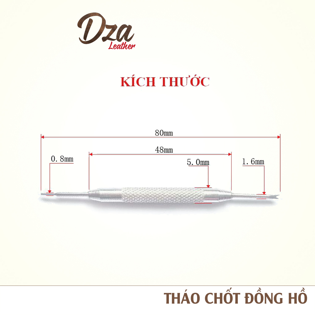 Dụng cụ tháo chốt đồng hồ Dza leather