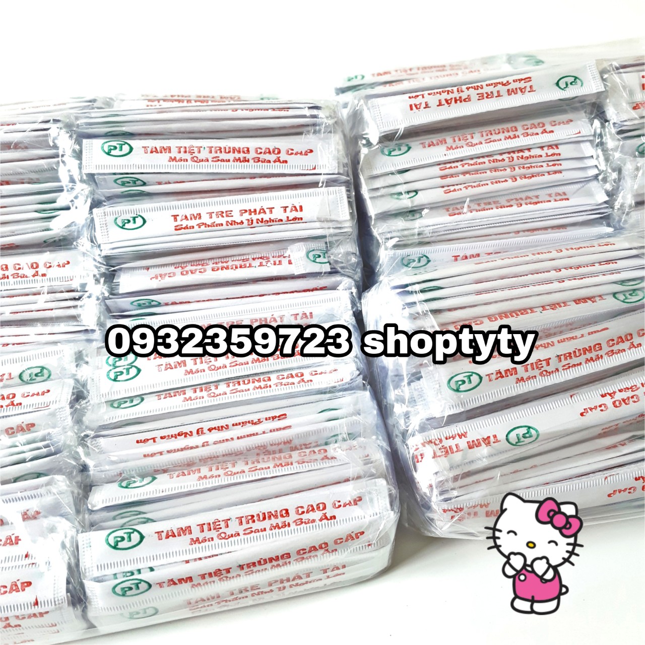 1 Bịch 300 Cây Tăm Tiệt Trùng Dùng Để Xỉa Răng