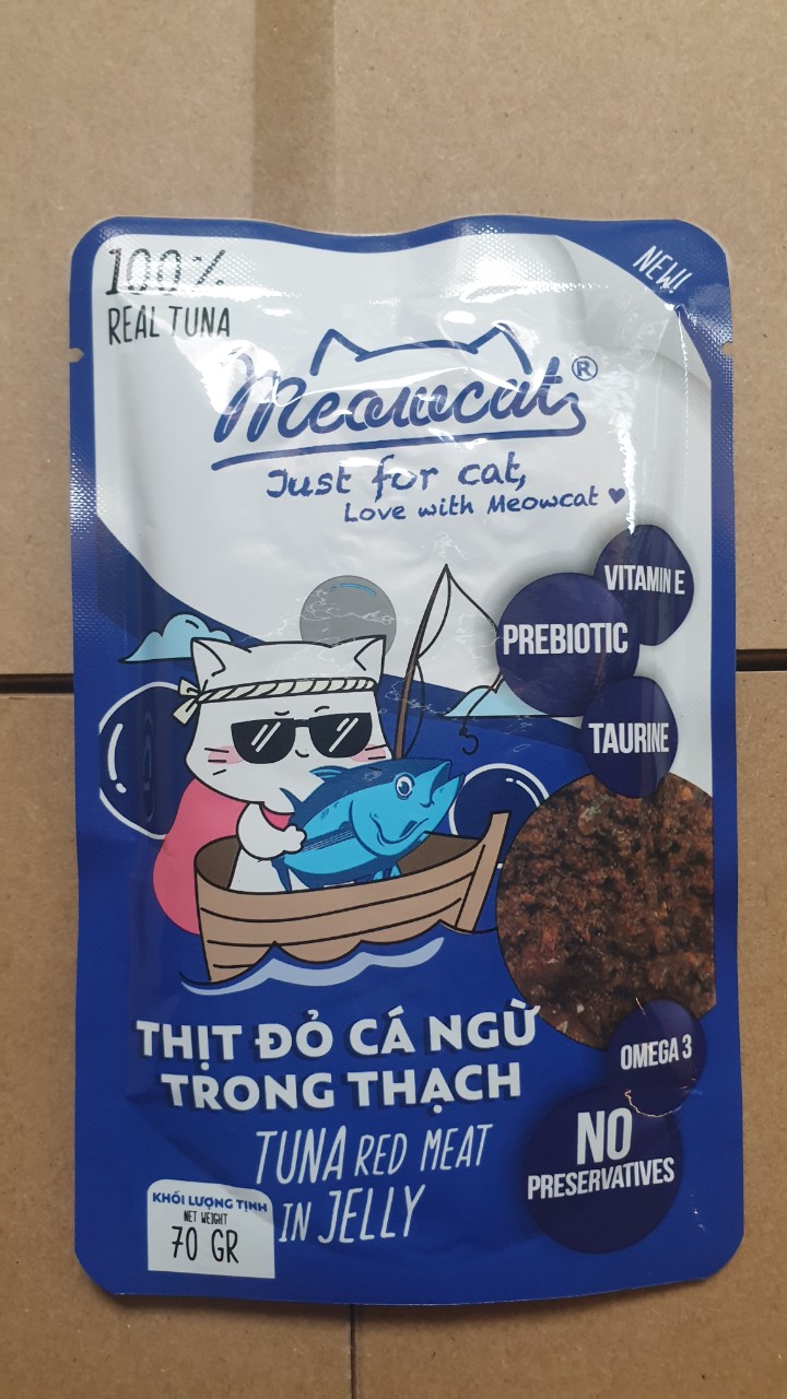 Pate mèo Meowcat 70g - 9 khẩu vị