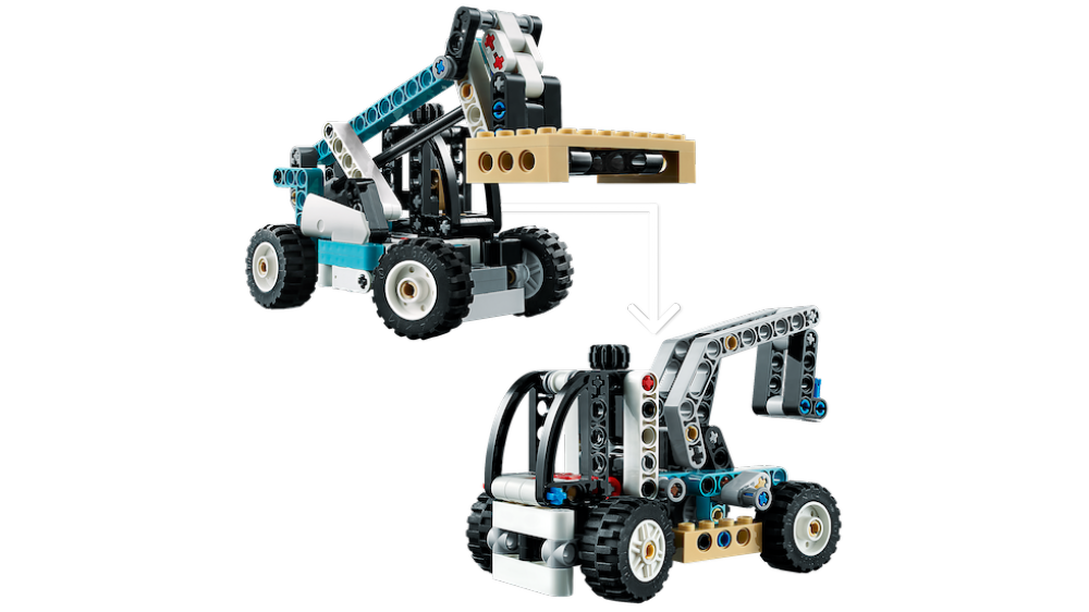 【Official】 LEGO 42133 Technic Telehandler 7+