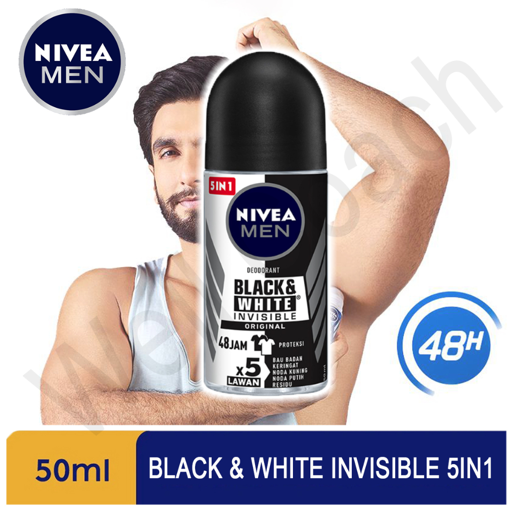 Nivea Women Black & White Invisible Silky Smooth Deodorant (51 g