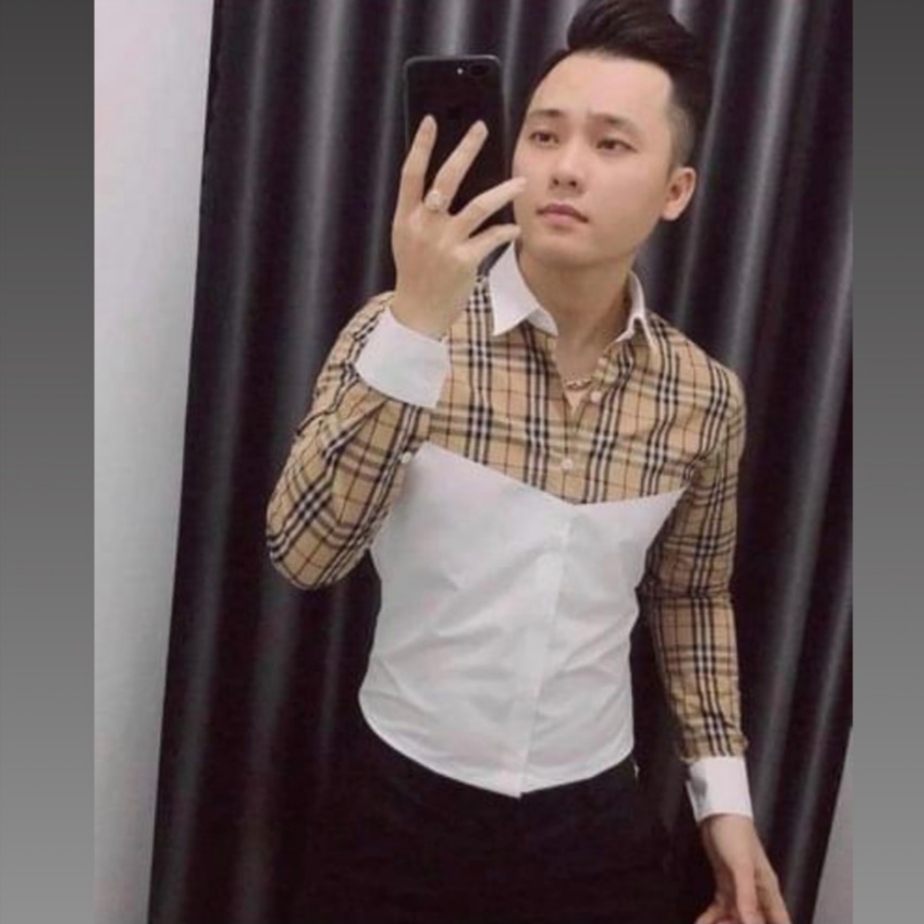 Áo sơ mi nam dài tay chất lụa thái chống nhăn