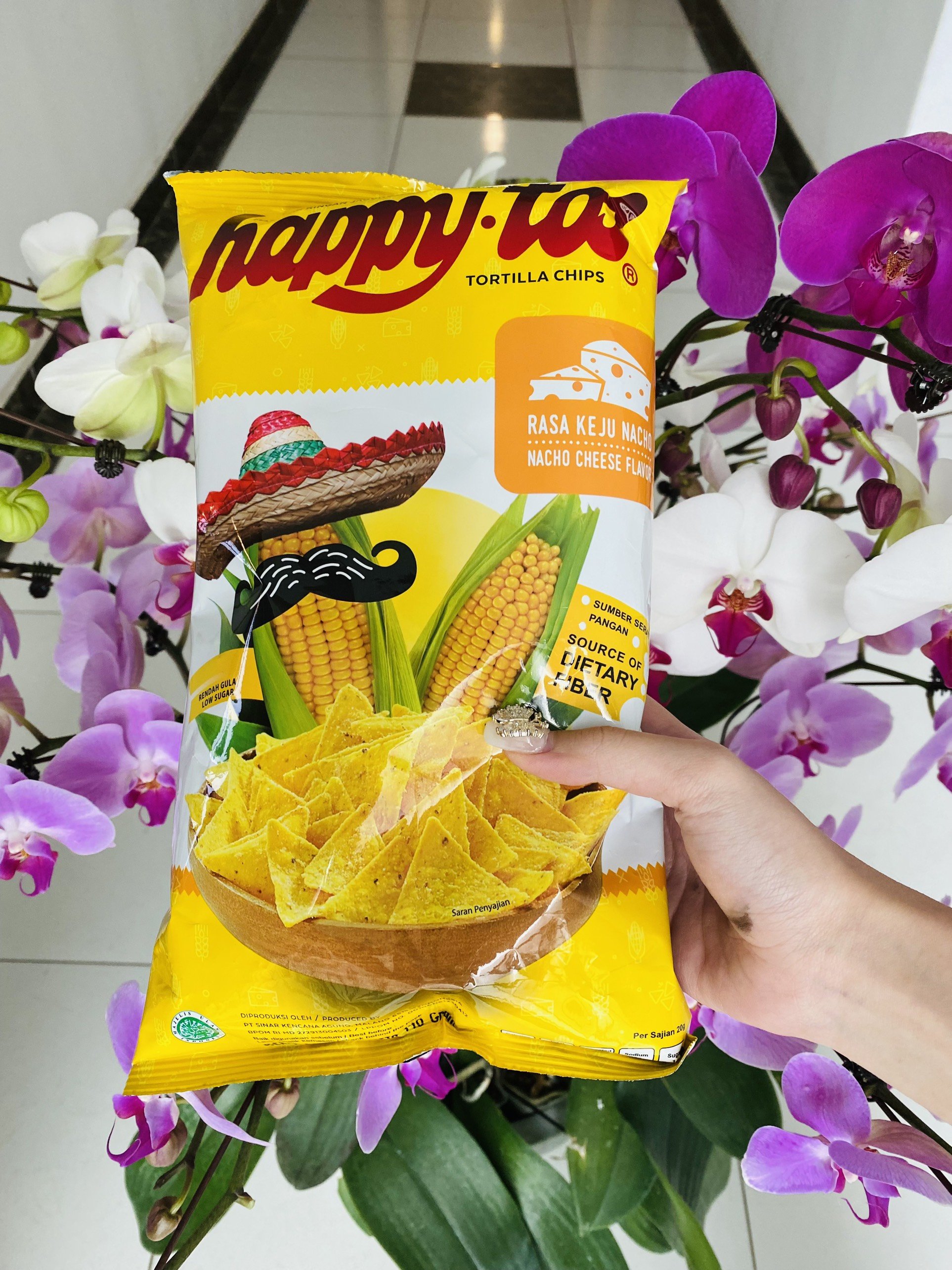 Snack Happy Tos Bắp Vị Phomai Nacho