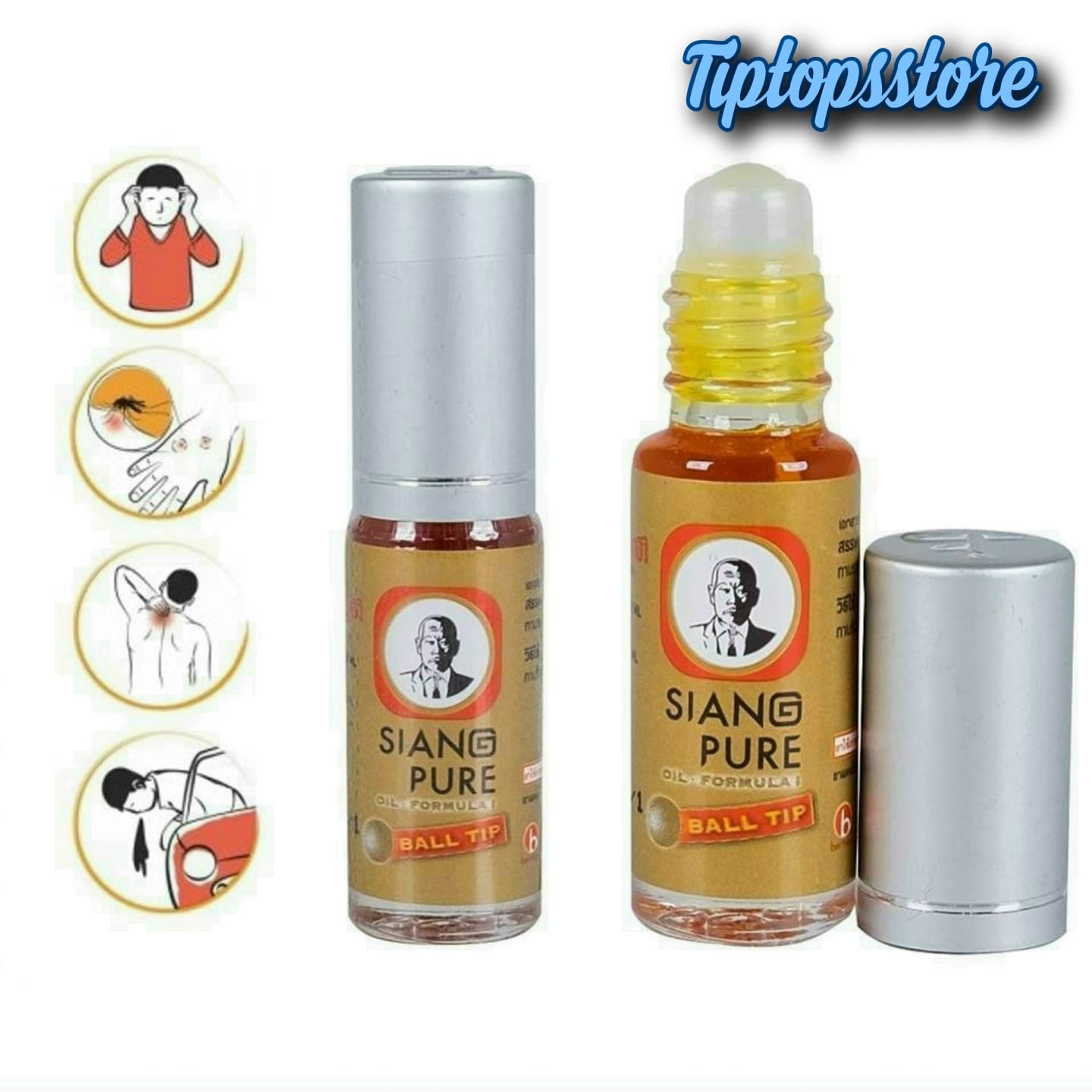 [HCM]DẦU GIÓ SIANG PURE DẠNG LĂN THÁI LAN