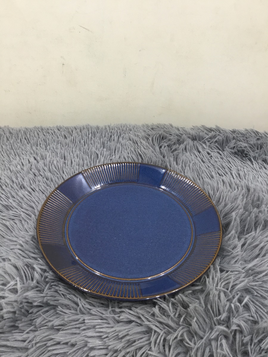 Deep Dish 20X2.5 cm - Dong Hwa Ceramics - High Quality Vietnamese Products