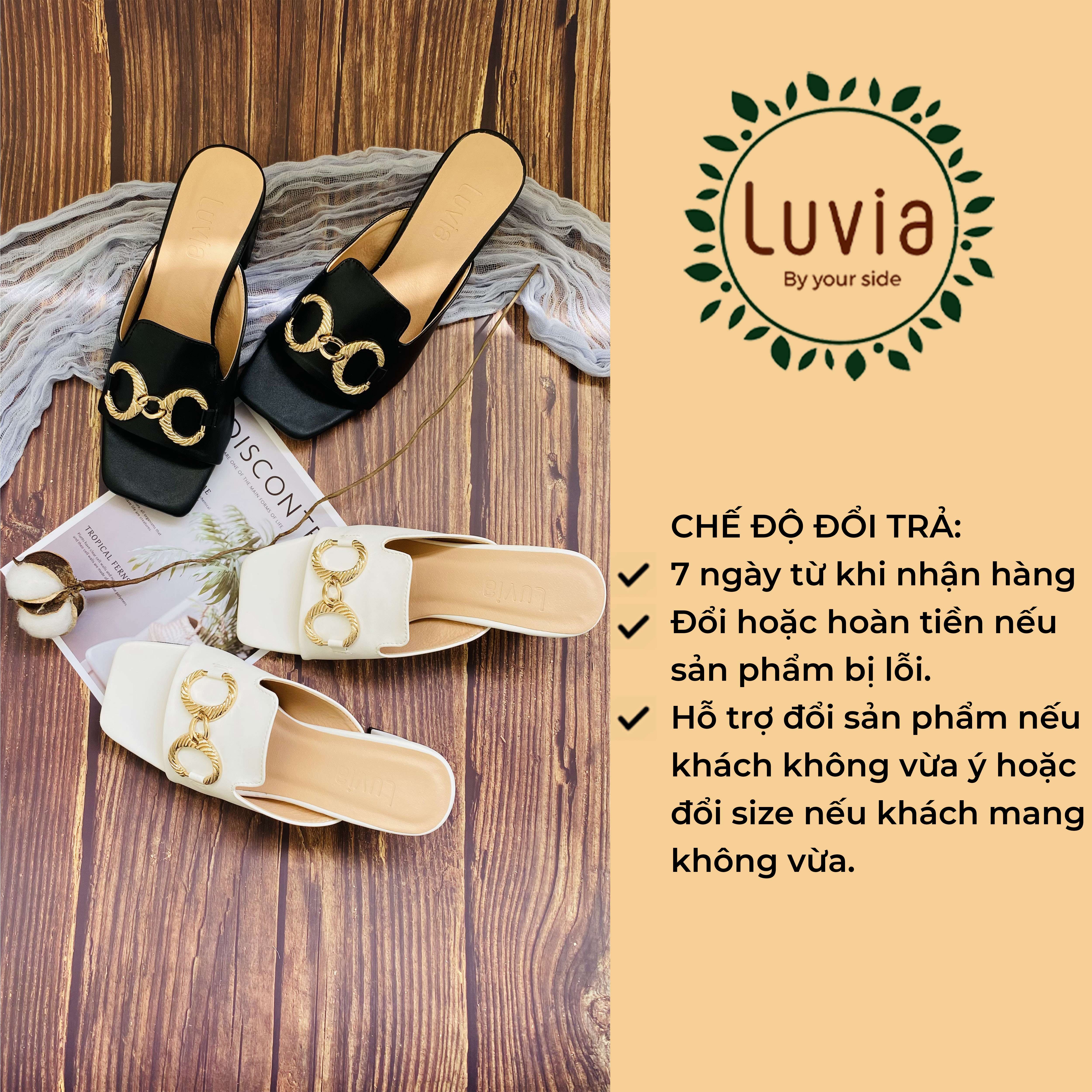 Giày cao gót đẹp thời trang 5 phân Luvia 13CG