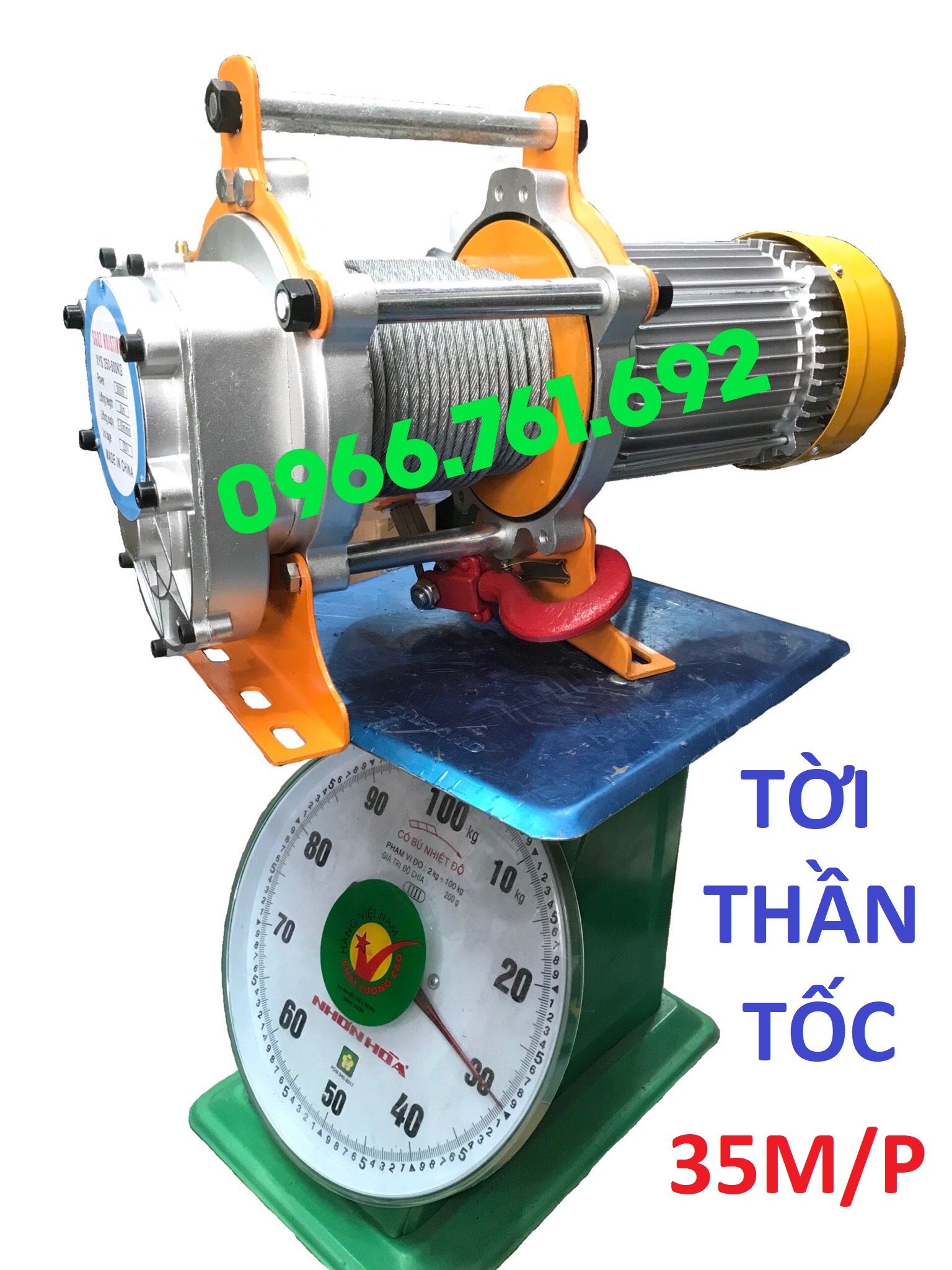 máy tời điện tốc nhanh