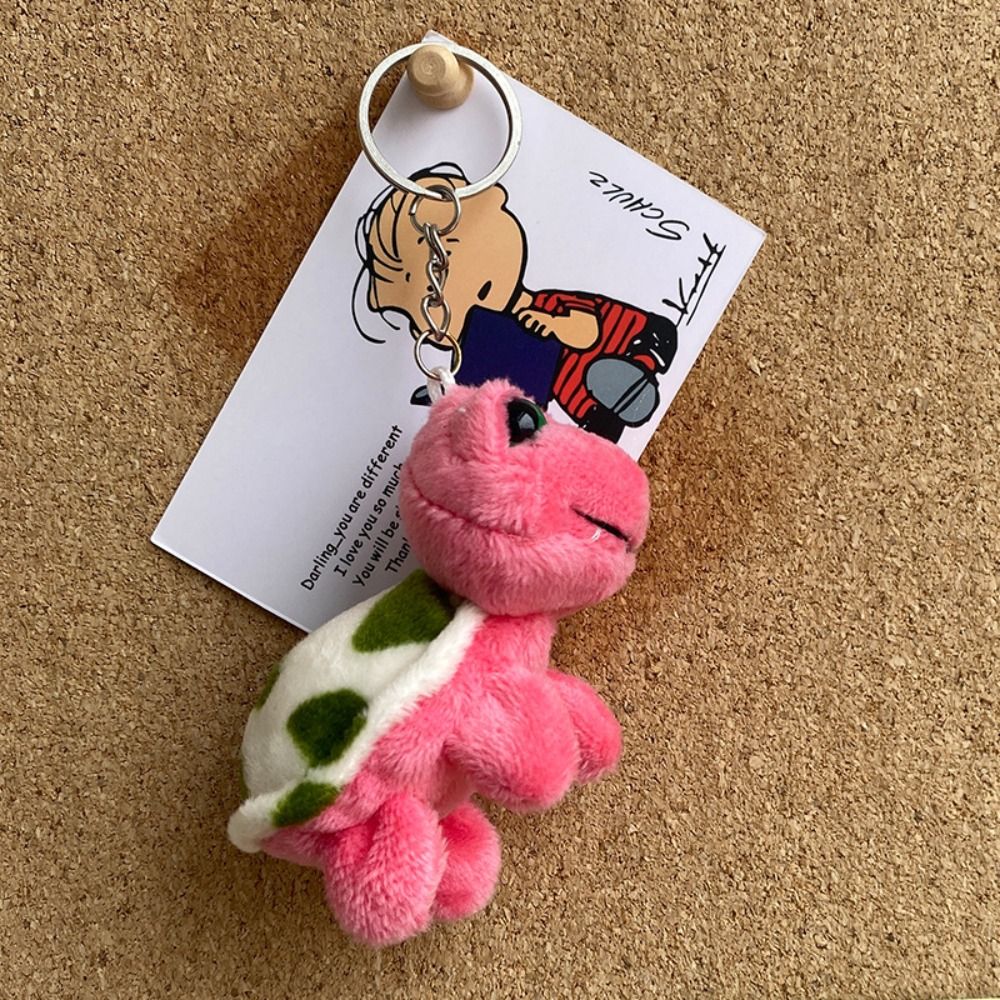 DFDFF PP Cotton Turtle Plush Pendant Plush Turtle Turtle Plush Keychain Cute Plush Key Chain Bag Accessories