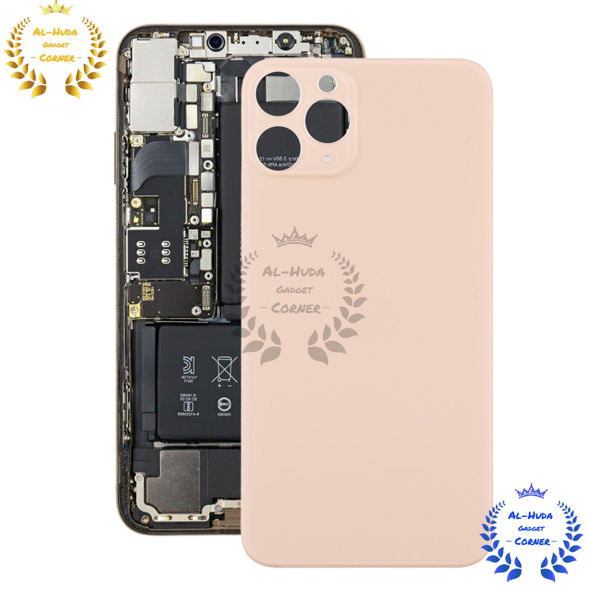 Replacement Backshell Glass Panel for Apple iPhone 12 Pro Battery Back ...