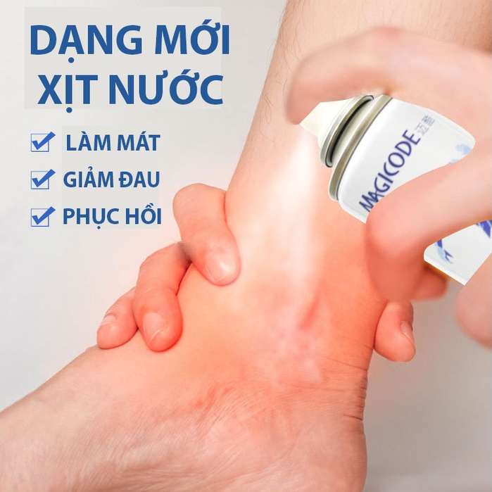 Xịt Lạnh Giảm Đau Thể Thao Magicode - Chai 250ml