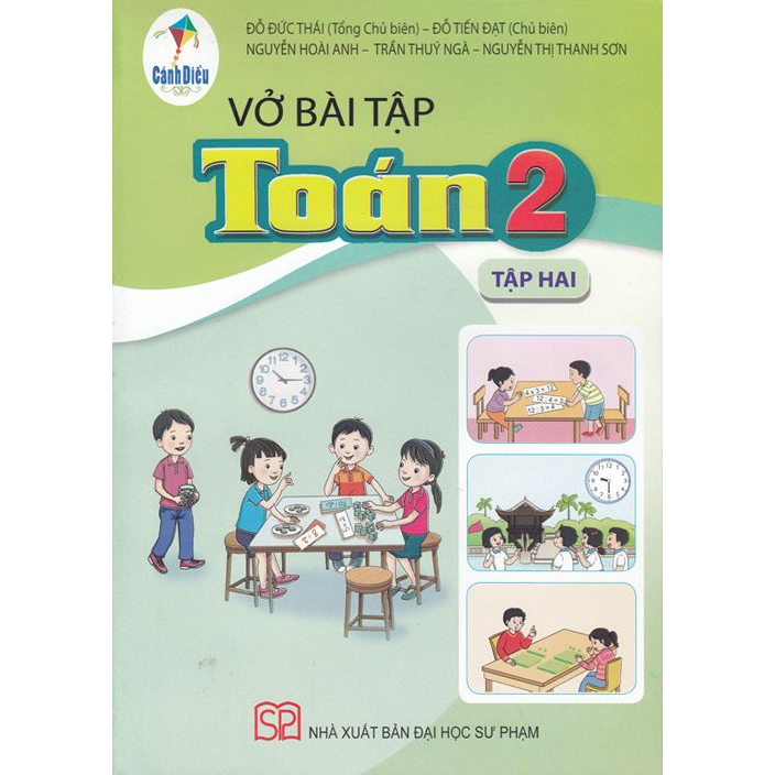 Sách - vở bài tập toán lớp 2 tập 2